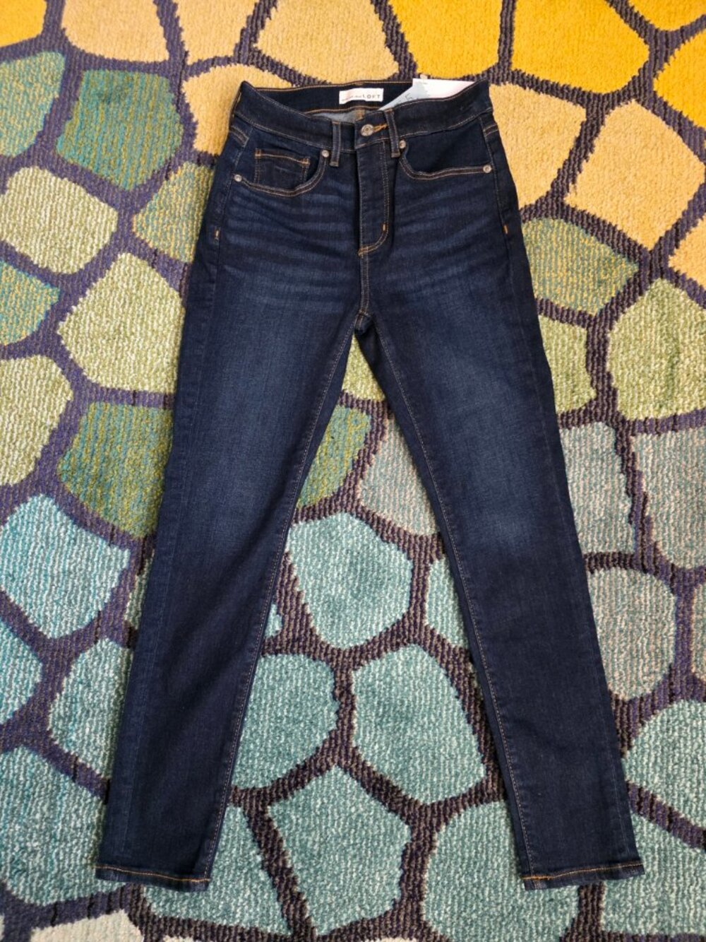 Loft Mid-Rise Skinny Jeans